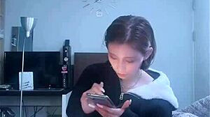 Coreana Shows Panties During Live Stream