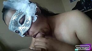 my hot latina friend craves my cum daily sucking my huge cock with wet moans