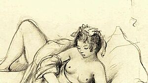 vintage erotic art captures sensual antique poses and curves