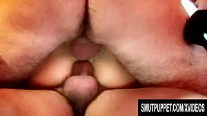 sarah twain milf drilled double in pussy and ass hardcore