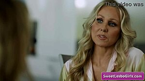 blonde teen seduces her busty stepmom julia ann