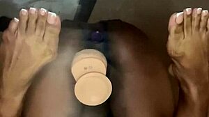 i crave that deep dildo stretch in my ebony pussy so bad