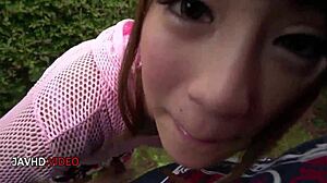 anna anjos delivers perfect japanese outdoor blowjob seduction