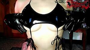 goth slut nails extreme deepthroat like a pro