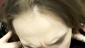 Willing Cutie Sucks Monster Cock For Cocktail Reward