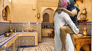 saudi hubby and iranian wife get frisky in the kitchen 😘 homemade fun