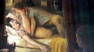 Vintage Erotic Drawings Showcase Hairy Beaver And Antique Pussy Closeups In Retro Style