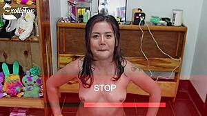 i challenge you to one hour of edging with exotiqfox joi