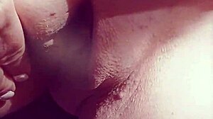 Mature wife huge cameltoe shaved pussy lips flashing outdoor thong exhibitionist close up