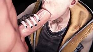 i tease my tight ass with beads then deepthroat huge cock before pussy pounding compilation