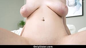 Stepbro Couldnt Believe His Luck When Rissa May Asked Him To Touch Her Boobs Onlysister