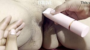 Shaved Mexican Housewife's Pussy For Licking After Bent Over Gym Doggystyle