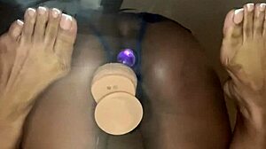 i crave that deep dildo stretch in my ebony pussy so bad