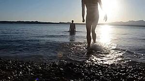 Curvy babe fucked three times on vacation