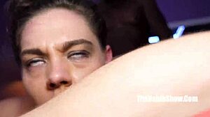 Khloe rides thick bbc until he nuts hard