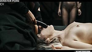 imagine alien futa handmaids bred by monster ts cocks in twisted parody