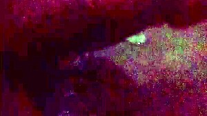 Vintage retro blue film captures intense 2017 action