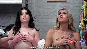 slutty teen gets punished for flashing strangers