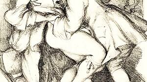 vintage erotic art captures sensual antique poses and curves