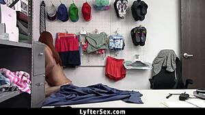 Loss Prevention Officer Finds Stolen Goods In Scarlett Maes Waistband