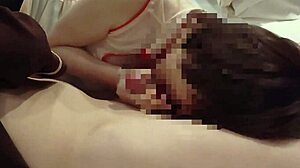 69 with pantyhose maid leads to orgasm