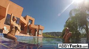 behind the scenes underwater fun with abigail mac & romi