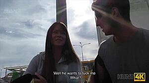 Tricky guy fucks hot chick for cash after she needed accommodation