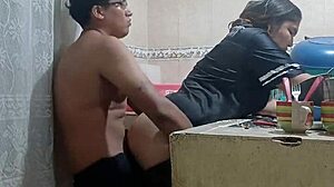 Mexicana Gets Anal In Kitchen