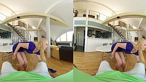 Czech VR 373 mesmerizing blonde horny for your cock