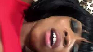 fresh face ebony milf feels the italian pound machine pounding