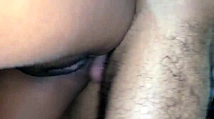 Brunette teen bends over for doggystyle ass fucking
