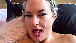 Eye Cumshot Nightmare You Wont Believe The Mess