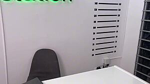 Horny slut lets cop fuck her in prison