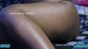 Curvy Model Spreads For Huge Cumshot