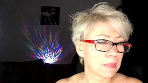 My stepmom becomes my webcam whore tonight