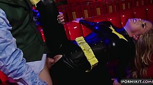 Dark knight xxx parody with penny pax face fucking