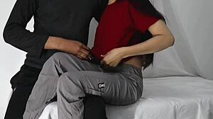 fucked friends mother by luring her with money