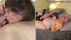 Granny Carmen loves sucking your old cock right now