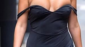 busty milfs with massive natural tits bouncing braless in compilation
