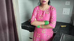 hot xxx stepmom fucked hard until orgasm with hindi audio with dirty talk stepson seducing at home