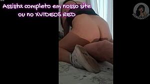 visitande dotado surprises wife and fucks her