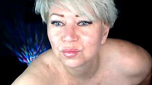 My stepmom becomes my webcam whore tonight