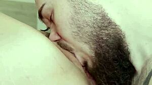 Getting My Pussy Licked Hard Until I Cum In His Mouth