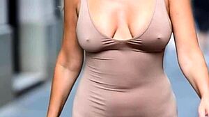 busty milfs with massive natural tits bouncing braless in compilation