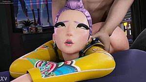 Rumi Rides Roommate Monster Cock Hard