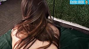 complete girlfriend experience sweaty sex session with latina teen aubry babcock