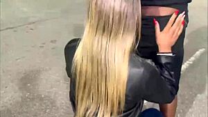 Esposa Com Outro Na Frente Do Corno Dando Gostoso Em Via Publica E Pelos Leva Ele Pro Seu Cafofo E Inicia Uma Sessao De Esfregar Esfregar Ate O Amigo Nao Aguenta E Bota Tudo Ate Os Ovos