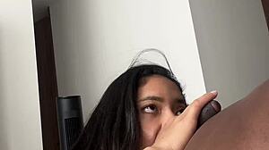 she enjoys blowjob to best friends boyfriend