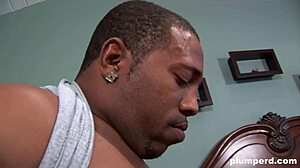 Big moaning babe gets fucked very hard by big black cock