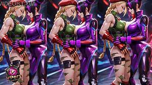 Sensual Battle Between Cammy White And Juri Han